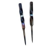 Genérico Reparador De Chuletas | Metal Portátil Forjado A Mano 2 Piezas,Herramienta para Reparar Divots - para Green De Putt, Calle, Campo De Prácticas, Patio, Práctica Antes del Putt