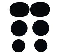 Genérico Réparation Basket - 3 À 5 Cm, Anti-Déchirure | Patch Chaussure, 6 Rustines Autoadhésives Respirantes Anti-Déchirure, Protection Intérieure De Talon Et -Pied Pour Basket Et Randonnée