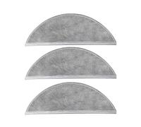 Genérico Replaceable Mop Cloths,Compatible for Lydsto， R1 / R1A / R1 Pro / S1 Robot Vacuum Cleaner Spare Parts Rag Cloth Fit Accessory(3 Pcs)