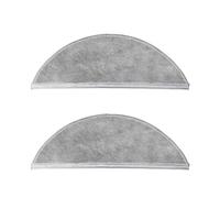Genérico Replaceable Mop Cloths,Compatible for Lydsto， R1 / R1A / R1 Pro / S1 Robot Vacuum Cleaner Spare Parts Rag Cloth Fit Accessory(2 Pcs)