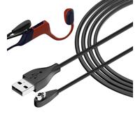 Genérico Replacement Magnetic Charging Cable, Magnet Charger Cord, Bone Conduction Headphone Charger, Earbuds Supply, Travel, School, and Outdoor Charge Accessory, Black
