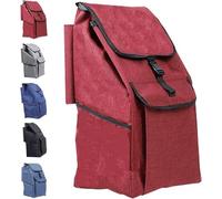 Genérico Replacement Shopping Trolley Bag, Foldable Waterproof Oxford Fabric Bag, Large Capacity with Drawstring Closure, Ideal for Supermarket, Shopping and Daily Use
