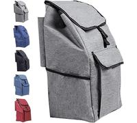 Genérico Replacement Shopping Trolley Bag, Foldable Waterproof Oxford Fabric Bag, Large Capacity with Drawstring Closure, Ideal for Supermarket, Shopping and Daily Use