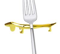 Genérico Reposabastos - Organizador de Cubiertos para Mesa | Soporte para Cubiertos con Forma de Animales Divertidos, Estructura para Tenedores de Acero Inoxidable