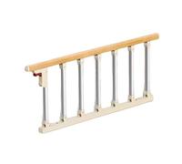 Genérico Reposabrazos De Cabecera Plegables,Barandillas De Cama For Seguridad De Adultos Mayores,Productos De Asistencia For Personas Mayores,Capacidad De Carga De 150kg(Brown,40x101x3cm)