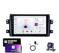 Genérico Reproductor Multimedia para Coche Android 16 con Pantalla de 9'' para Suzuki SX4 2006-2013. Compatible con navegación GPS, DSP, Radio FM/Am/RDS, Control del Volante, USB y cámara. Procesador
