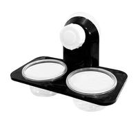 Genérico Reptile Bowl - Suction Cup Feeding Dish | Dual-Purpose Food & Water Bowl Durable PP Material | Easy Install Feeding Table for Gecko Lizard Chameleon Snake Turtle Tortoise