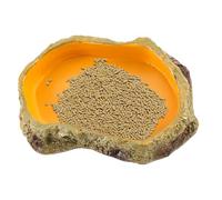 Genérico Reptile Food Bowls - Reptile Water Dish | Reptiles Tank Water Basin Feeding Station for Snake | Feeding Station Reptîle Terrarium Bowls Decoration for Tank Tray