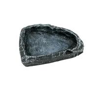 Genérico Reptile Food Dish, Gecko Water Bowl, Dragon Feeder Plate, Terrarium Feeding Station for Keepers Breeders Pet Parents Animal Lovers Enclosure Shelters Shops Home Use 4.72x3.15x0.91 Inches