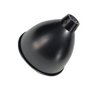 Genérico Reptile Heat Lamp Fixture - Aluminum 8.5 Inches | Deep Dome Lampshade, Optical Reflection Cover | Terrarium Light Fixture For UVB Bulb, Basking Bulb, Reptile Habitat Lighting