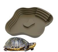 Genérico Reptile Water Dish - 9inch PP Pet Tray | PP Reptile Tray - Durable Multifunctional Feeding and Water Bowl Suitable for Reptiles Amphibians and Small Pets in breeding Boxes or terrariums
