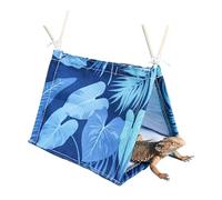 Genérico Reptile - Wood Fabric 13cm, Bearded Dragon Bed, Soft Enclosed Tent Design | Secure Comfort Habitat, Portable Terrarium Accessory, Lizard Shelter, Reptile Tent For Gecko, Snake, Tortoise