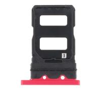 Generico Repuesto compatible con Asus ROG Phone 6 AI2201 Try Tray Bandeja alojamiento carro porta tarjeta Dual SIM Card SIM 1 + Ranura SIM 2 Try lector rojo