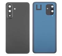 Generico Repuesto compatible con Samsung Galaxy A56 5G A566B SM-A566B SM-A566B Funda con tapa para lente de cámara de cristal trasera trasera carcasa trasera + adhesivo adhesivo de doble cara + lente