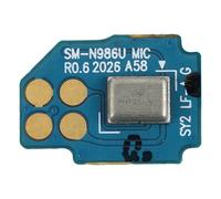 Generico Repuesto compatible con Samsung Galaxy Note20 Ultra 5G SM-N986 (Note 20 Ultra) Spare Part Micrófono voz llamadas flat Flex Board módulo tarjeta circuito mic