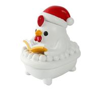 Generico Resin Bathtub - USB Powered Desk Lamp, Decorative LED Tabletop Lighting, Artistic Home Accent Piece, Modern Ornament with Warm Illumination for Room Kitchen Bathroom