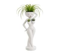Genérico Resin Body Planter - Decorative Plant Pot | Female Figure Design