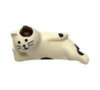 Genérico Resin Cat Car Ornaments | Well Made Resin Figure For Car Interior - Convenience of Cleaning Portable Cat Figurine Delicate Workmanship Dashboard Ornament For Cars, RVs, Trucks, SUVs