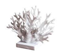 Genérico Resin Coral Decor - 7.09 Coastal | Falso Escultura - Realistic Artificial Coral Estatua Nautical Home Decorations for Living Room Entrance Hall Bathroom Courtyard Shelf Inspired Centerpiece
