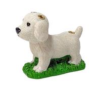 Genérico Resin Dog Car Dash Decorations - Cute Dog-Shape Statue | Interior Office Desktop Ornament, Party Favor Gift For Home Car Dashboard Display, Suitable For Women, Men and Party Decoration Use
