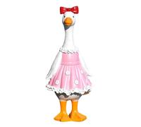 Genérico Resin Duck Figurines - Whimsical Animal Statues for Garden Decor | Lightweight Solid Design with Vibrant Colors, Outdoor Accessory, Lawn Balcony for Patio Yard Home Celebration Display