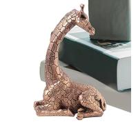 Genérico Resin Giraffe Statue - Waterproof Animal Figurine, Outdoor Garden Ornament Decor | Decorative Yard Sculpture for Entrance Patio Lawn Bedroom Home Animal Theme Collectible Design