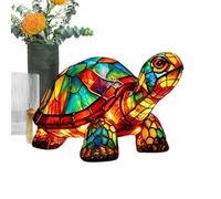Genérico Resin Night Lamp, Soft Glow Sculpture, 6.69x7.48x5.12 Inches Portable Light with Gentle Illumination, Animal Figure, Modern Lamp with Cute Style, Bedroom Accessory for Kids and Teens