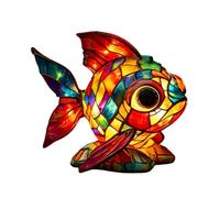 Genérico Resin Night Lamp, Soft Glow Sculpture, 6.69x7.48x5.12 Inches Portable Light with Gentle Illumination, Animal Figure, Modern Lamp with Cute Style, Bedroom Accessory for Kids and Teens