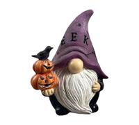 Genérico Resin Spooky Halloween GNOME Desktop Sculpture Figurine