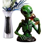 Genérico Resin Statue Drinking Tabletop Craft Figurine For Car Dashboard