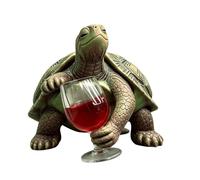 Genérico Resin Turtle Figurines, Garden Lawn Decor, Small Animal Ornaments, Decorative Shelf Statues, Outdoor Patio Decorations for Table Display Yard Garden Porch Indoor Spaces 4.09x2.2in