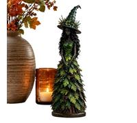 Genérico Resin Witch Figurine - Decorative Fall Harvest Gothic Table Accent