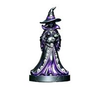 Genérico Resin Witch Statue - Decorative Gothic Resin Sculpture 22cm