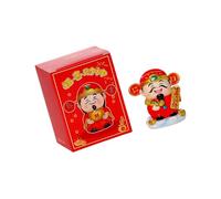 Genérico Resinas CAI Shen Dios de la Riqueza Estatua Fengshui Ornamento decoración del hogar Prosperidad Dios de la Riqueza de Las fortunas Caishen estatuilla esculturas