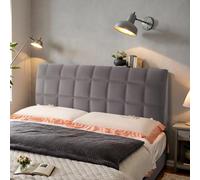 Genérico Respaldo De Cama En Tejido Suave con Patrón De Cuadros Tamaño King Queen Apoyo Cómodo Decoración Moderna Habitación Hogar Elegante,B,100cm