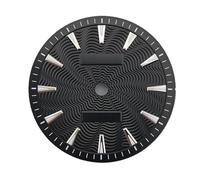 Genérico Resplandor Verde del Patrón De Textura Dial Reloj 28,5 Mm, Adecuado For El Movimiento NH34A/NH35A/8215