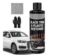 Genérico Restaurador Molduras Negras De Coches Coche con Protección Solar Solución 100ml Disimular Arañazos Y Rozaduras En Salpicadero Parachoques