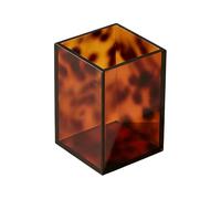 Genérico Restroom Accent Caddy - Transparent Holder toward Neat Presentation | Modern Resin plus Grip Base & Sleek Visual Appeal including Home Styling, Hall Setup, Tabletop Use and Guest Spaces