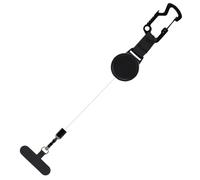 Genérico Retractable Anti-Theft Phone Tether - Adjustable Security Lanyard Strap - Safety Anti-Drop Phone Lanyard, Pants Chain With Metal Tether Tab Detachable -Drop Lanyards