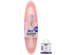 Genérico Retractable Fountain Pen, 0.38mm Fine Nib, Refillable Ink Cartridge Tool for Smooth Writing, Ideal for Sketching Drawing Journaling Diary School Notes Kids Students Home Use