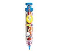 Genérico Retractable Kids Crayon - 5.91 Inch Household Drawing Pens | Plastić Press Crayon - Anti Slip Rotating Pencil with 8 Colors for Boys Girls Preschool Classroom Home Travel Drawing