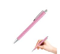 Genérico Retractable Writing Pens - Fine Point Stationery for School Office | 14x1cm Compact Size, Smooth Ink Flow, Teacher Student Journaling Planner College Supplies, Comfortable Grip Everyday