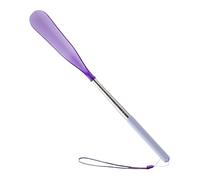 Generico Retráctil Zunetsutock - telescópico ajustable con mango largo, cómodo para llevar zapatos | Pala para zapatos portátil para ancianos hombres mujeres hogar viajes vita quo, morado,