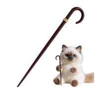 Genérico Retro Cane Prop Model - 8.4x1.4 cm Alloy Small Walking Stick Design, Decorative Craft Accessory | Cosplay Role Play Ideal Boys Girls Theater Museum Shop Collection Use