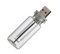 Genérico Retro Car Touch Light - USB Bottle Style Ambient Lamp, Automotive Charging Interface, Energy Saving Night LED Lamp, Interior Decorative Atmosphere Lighting for Car Hallway Bedroom Office Use