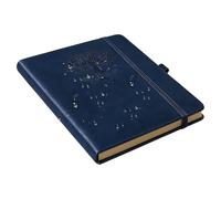 Genérico Retro Dotted Journal - Leather Hardcover Diary, Creative Writing Premium Cover Leather Journal for Planning Writing Note Taking Tracking School Work Office Business Trip Daily Organization