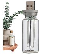 Genérico Retro Glass Table Lamp - LED Touch Control Lantern for Bedroom Decor | Dimmable with Soft Glow Shade, Elegant Accent Lighting for Nursery Kitchen Dorm Indoor Home Office Use