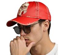 Genérico Retro Holiday Casual Baseball Hats - Baseball Hat | Merry Christmas Twill Headwear Print For Teenagers Men Women Holiday Golf Running Travel Sports Hiking Picnic Fishing Driving