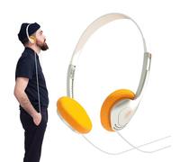 Generico Retro-Over-Ear-Kopfhöre- Retro-Over-Ear-Kopfhörerr,Leichte Kopfhörer - Leichte Mini-Stereo-Kopfhöreer, Kabelgebundene Stereo-Kopfhöreer Im Stil, Leichter Tragbarer Kopfhörerr Für Computer
