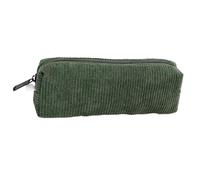 Genérico Retro Pencil Bag, Stationery Pouch, Soft Zippered Pencil, Multipurpose Organizer Pens, Corduroy Pen Case For Pencils, Markers, Erasers, School & Office Supplies, 20x7x5cm